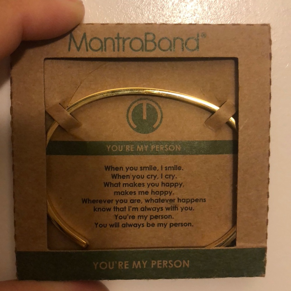 Gold MantraBand